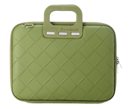 Torba na laptopa Bombata Intrecciato 13-14" miętowy
